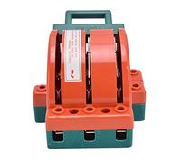 Generic 3P 63A Electric Knife Switch Heavy Duty Bidirectional Power Isolator for Industrial Appliances PA + ABS Material