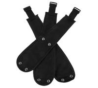 Generic 3pcs Baby Stroller Crotch Belt Safety Strap for Infant Carriage Oxford Cloth Easy to Clean Universal Fit Baby Safety Accessories