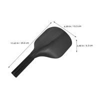 Generic 3pcs Black Hairdressing Face Mask with Handle Protective Guard for Hairspray Dyeing and Oil Treatments Versatile Haircut Shield for Barbershop and Salon Use