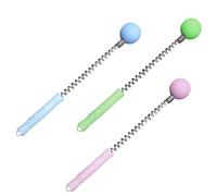 Generic 3pcs Body Massage Hammer Set for Thigh and Back Handheld Massage Hammers Stable Performance to Maintain Skin Elasticity for Body Massaging Random Random Color