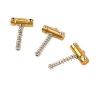 Generic 3PCS Brass Guitar Saddles Electric Guitar Bridge Saddle Replacement for Accurate Notes for Various Brands TL3 Model