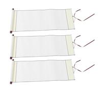 Generic 3Pcs Chinese Calligraphy Xuan Paper Scrolls Aged Blank Scroll Paper for Painting and Writing Antique Style Suitable for Brush Calligraphy and Traditional Art