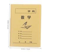 Generic 3pcs Doll House Practice Books Set Tiny Exercise Books for Dollhouse Decor Creative Miniature Accessories for Collectors
