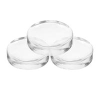 Generic 3pcs Glass Fermentation Weights 7cm round Heavy Duty Preserving Crock Weight for Pickling Jars Kimchi Sauerkraut Canning Fermenting Kitchen Accessories