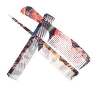 Generic 3pcs Graffiti Hair Comb Set Barber Comb Bulk Combs Hair Combs Men Comb Tail Comb Retro Comb Haircutting Comb Retro Hair Styling Comb Combs for Men Styling Comb for Hair Plastic