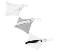 Generic 3pcs Lightweight Polyester Laundry Mesh Bags for Washing Machine, Delicate Wash Bag with Breathable Zipper Pouches, Portable and Suitable for Travel and Clothes Protection