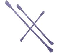 Generic 3pcs Mini Silicone Makeup Spatulas Double-ended Small Beauty Scrapers for Precise Cosmetic Application Portable Compact Skincare Tools Go Use