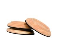 Generic 3Pcs Piano Caster Cups, Piano Pads,Professional,Upright Piano Wheel Floor Protector, wood
