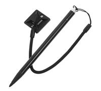 Generic 3pcs Resistive Screen Stylus Lanyards Brackets Art Supplies Drawing Pen Art Kit Pen for Writing Tablet Stylus Drawing Pads Doodle Board Pens Black Aluminum Tube