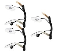 Generic 3PCS Rimless Glasses Nose Bridge Replacement Pads Lightweight Ergonomic Nose Support for Eyewear Maintenance Single Hole Hanging Beam Compatible with Frameless Spectacles