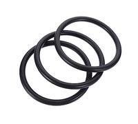 Generic 3pcs Small Music Bowl Rubber Cushion Pads Crystal Singing Bowl Mat for Meditation Buddhism Use Sturdy Sound Pad