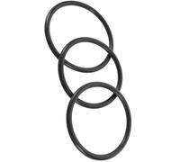 Generic 3Pcs Sound Bowl Rubber Rings Cushion Set Crystal Singing Bowl Mats Tibetan Instrument O-Rings for Meditation and Healing with Sturdy Non-Slip Design