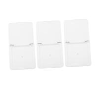 Generic 3pcs Square Makeup Palette for Blush Highlighter Eyeshadow Compact and Versatile Storage for Professional Artists and Everyday Use