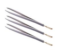 Generic 3pcs Stainless Steel Eyebrow Tweezers with Easy to Hold Design and Eyelash Clip Function for Precise Eyebrow Grooming and Ingrown Hair Removal
