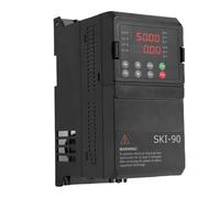 Generic 3PH To 3PH Frequency Inverter with Real Time Over Current Monitoring and Advanced Cooling System, Suitable for 1.5KW Solar PV Water Pump, Constructed From Flame Retardant ABS Material