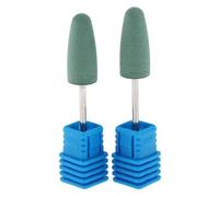 Generic 3x2pcs Pro Silicone Nail Polishing Cuticle Pusher Nail Art File X03, 3 Pcs