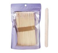 Generic 3x50 Pcs Wooden Hair Removal Sticks Waxing Beans Spatulas, 4 Pcs