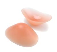 Generic 4.7×6.3, 2 Pcs Silicone Shoulder Pads, Non-Slip Silicone Shoulder Enhancers, Realistic Touch, Invisible Under Clothes, Self-Adhesive, 1 Pair for Women