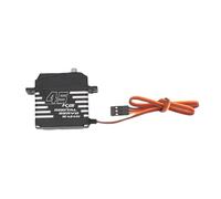 Generic 4.8-7.4 V Digital Servo, Digital Servo High Torsion 180 Degrees Rotatable Noise Accurate Aluminum Alloy Frame Cover High-efficiency Steel Teeth for RC Car (45KG)