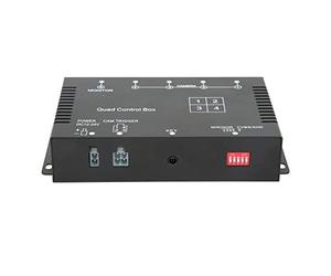 Generic 4 Channel Video Splitter HD AHD DC12V 24V Camera Control Box for RV Truck Bus Trailer, Wide Application for School Buses, Boats, Coaches