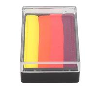 Generic 4 Color Split Cake Palette Bold Vibrant Face Body Paint for Halloween Cosplay 1.1oz for Kids Adults (25)