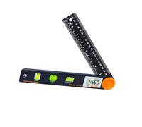 Generic 4 in 1 Digital Angle Protractor Lightweight Abs Alloy Multifunction Ruler for Construction and Drawing Accurate Angle Measurement Tool for Carpenters