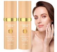 Generic 4-In-1 Foundation - Light/Medium Spectrum, Sunscreen Serum Spf 50, 4 In 1 Moisturizing Full Coverage Liquid Foundation (2PC, One Size)