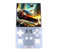 Generic 4 Inch Screen Retro Handheld Game Console with High Definition Display for Smooth Gaming Experience, for Portable Gaming on the Go (Blue)