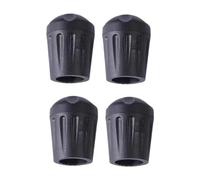 Generic 4 Pack Camping Chair Leg, Chair Pads, Chair Protector, Black Non-Slip Cap for Fishing, Camping, Inner Dia 1.8 cm