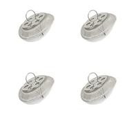Generic 4 Pack Round Spout Stainless Steel Tea Infuser for Kettle Spout - Durable, Washable, Reusable