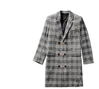 Generic 4 Pairs Clothing Button Sew-on Horn Toggle Button Classic Elegant All-Match Pu Leather Wood Surface with Good Luster for Winter Clothing Sewing Works Suitable for Male Female