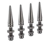 Generic 4 Pairs Speaker Foot Spike Subwoofer Base Pad Copper Shockproof for HIFI Speakers Pure Sound Effect