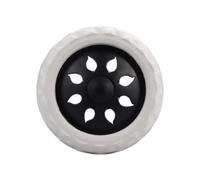 Generic 4 Pcs 16.5cm Replacement Wheels for Wheelchair, Shopping Trolley, Rollator, Travel Luggage Trolley, Spare Wheels