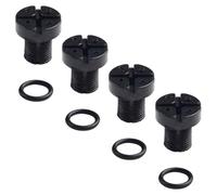 Generic 4 Pcs Bleeder Screw for Radiator Air Overflow System