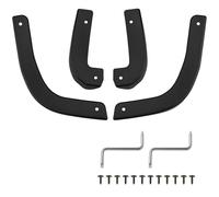 Generic 4 Pcs Mud Flap Defender, Mudflaps Delete Mud Guards With Wrench And Screw, Compatible With 2019-2024 Chevy Silverado