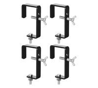 Generic 4 Pieces Stages Hook Heavy Duty Lightweight Galvanized Material Easy Installation Suitable for Bar Theater Concert Accessory, Style B