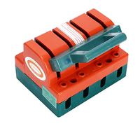 Generic 4 Pole Safety Disconnect Knife Switch with Stable Performance & Resin Base for Backup Generator Switches, 100A AC 380V