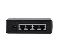 Generic 4 Port PoE Power Adapter Compact PoE Injector for IP Camera, IEEE802.3af/at Standard, Sturdy and Durable, for, IP Cameras