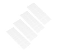 Generic 4 Sheets Nail Polish Guards Nail Polish Stickers Self Adhesive Double-Side Glue Semicured Gel Protector for DIY Home Salon Manicure