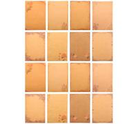 Generic 40 Sheets of Paper A5 Stationary Paper for Writing Letters Retro European Style with Pretty Pattern Smooth Writing Convenient to Use for Painting and Copying Poems