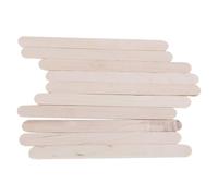 Generic 400PCS Wood Ice Cream Sticks for DIY Art Craft Straight Smooth Handwork Making Set Accessories for Kid Hand Craft, Natural Wooden Color, Approx. 3.7x0.4x0.1in