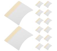 Generic 40pcs Disposable White Cotton Eyelash Extension Pads Lintfree Makeup Remover Wipes with Portable Packaging for Travel Use under Eye Lash Patch