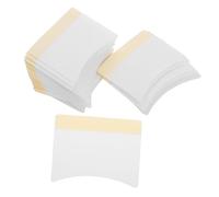 Generic 40pcs Eyelash Makeup Remover Pads Facial Wipes Lash Glue Remover Makeup Wipes Nail Wipes Face Wipes Lash Remover Care Tools Under Eye Pads for White Cotton