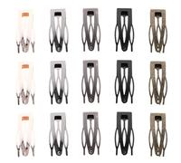 Generic 40pcs Metal Snap Hair Clips and Women, Sturdy Hair Accessories with Elegant Design, Creative and Delicate Style, for Making Beautiful Hairstyles
