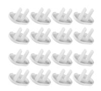 Generic 40pcs Safety Outlet Plug Covers White ABS Electrically Insulating Socket Covers for Household Childproofing