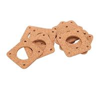 Generic 42 Stepper Motor Cork Dampers for 3D Printer, Reduce Vibration & Noise, 20Pcs Cork Pads for NEMA 17 Motor, 42 X 42mm, 3mm Thick