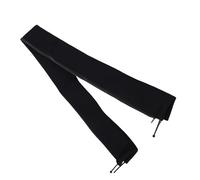 Generic 48 Inch Trolling Motor Cable Organizer Zippered Rigging Sleeve Water Proof Marine Cable Jacket for Yacht Management Oxford Cloth Black