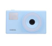 Generic 4K Digital Camera 48MP HD 16x Zoom WDR Stabilization Retro Compact Camera for Teens Students, ABS Material (Blue)