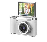Generic 4K Digital Camera with 8X Zoom, Anti-Shake, Flip Screen, Portable Retro Design, Ideal for Outdoor and Travel