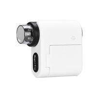 Generic 4K Handheld Digital Microscope for Kids, 1000X Magnification LED Display, Portable Telescope for Kids, 2.0 Inch Color Screen Observation Device (White)
